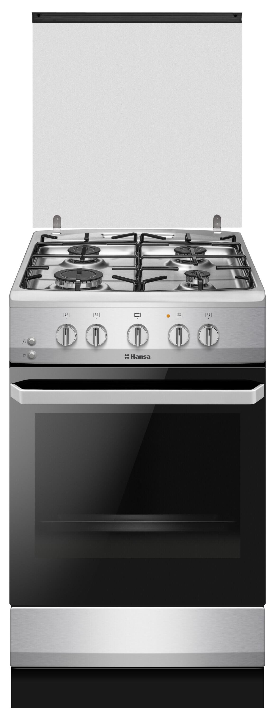 Freestanding cooker with gas hob